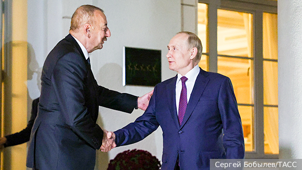 Путин и Алиев обсудили расширение сотрудничества России и Азербайджана