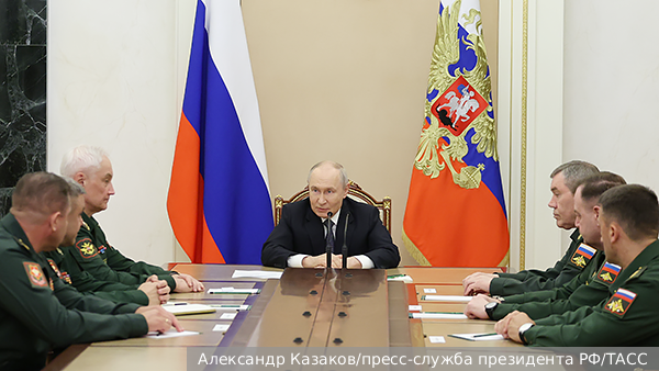 Путин: Минобороны совершенствуют с учетом опыта спецоперации