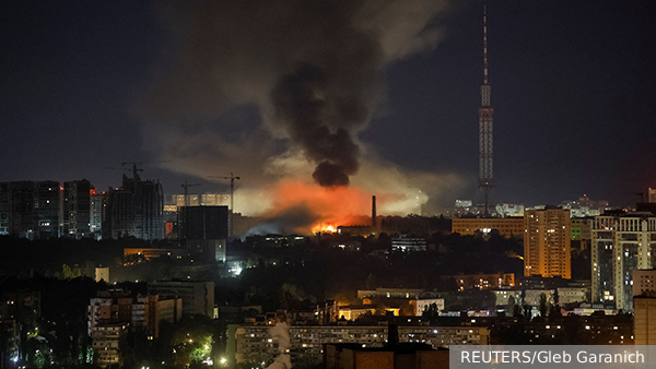 ВС России поразили крупный склад «Сан-парк» с БПЛА в Киеве