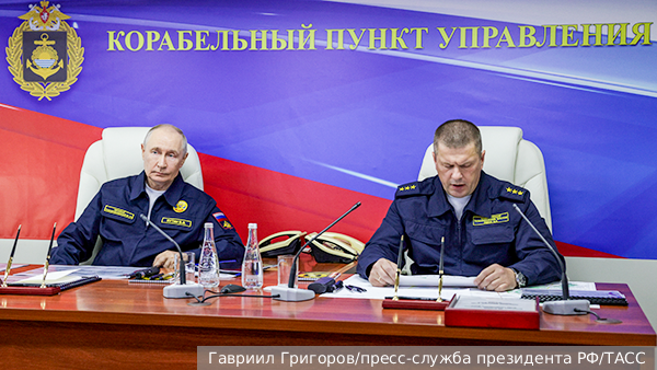 Командующий ТОФ доложил Путину о теневом флоте недружественных стран