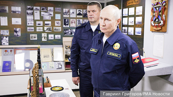 Путин пообещал зеркальный ответ на захват торговых судов Западом