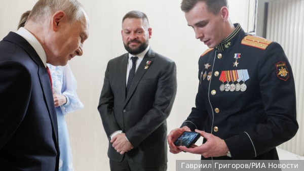 Путин встретился с пятеркой лидеров списка «Единой России»