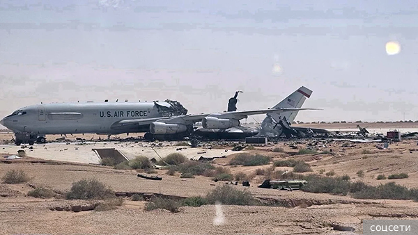 Американские военные показали кадры разрушенных Ираном баз