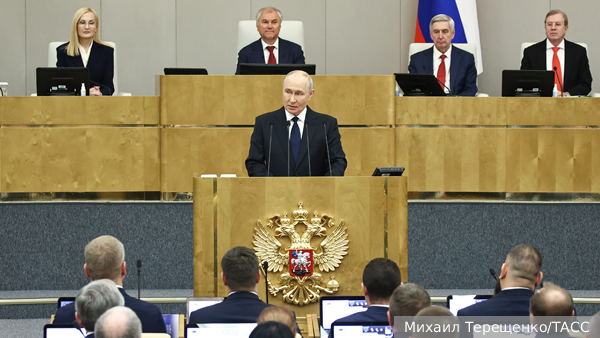 Путин определил главную задачу Госдумы девятого созыва