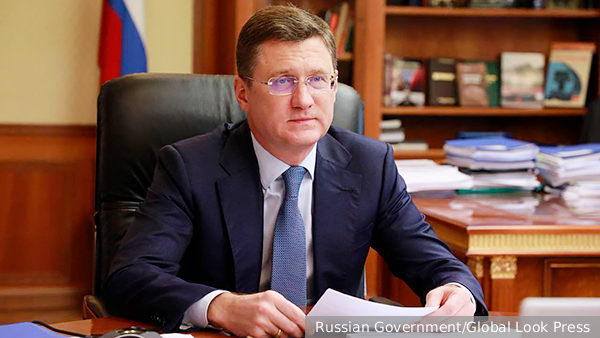 Новак назвал дату отправки в США первого танкера с 40 тыс. тонн дизеля