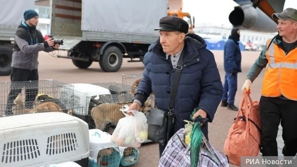В Гомеле развернули палаточный лагерь для эвакуированных жителей Алешек