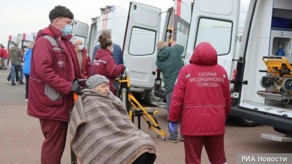 Минздрав: Несколько эвакуированных из Алешек госпитализированы в Симферополе