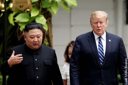 Эксперт объяснил провал встречи Трампа и Ким Чен Ына