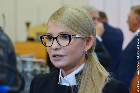 Эксперт рассказал о выгоде Тимошенко от российских санкций