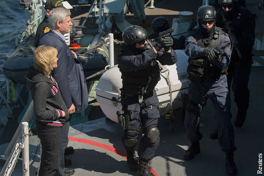Канадский премьер пугает своих моряков «безрассудством Путина»