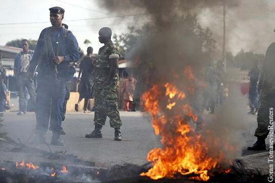 Военные поспешили заявить о свержении президента Бурунди