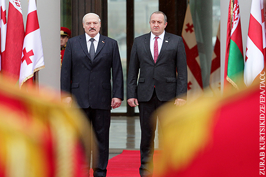 Лукашенко пробивается в Европу через Тбилиси