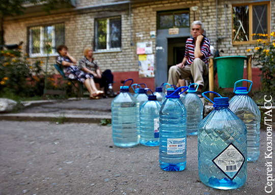 Нехватка питьевой воды на Украине грозит стать повсеместной