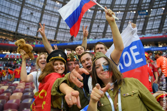 Чемпионат мира вызвал в России «футбольную лихорадку»