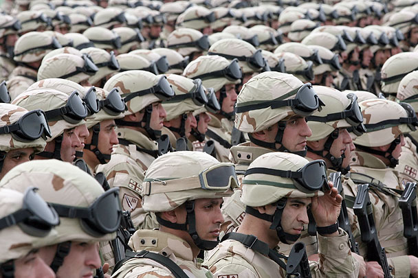 Ветераны грузинской армии объединились для «нейтрализации» радикальных сторонников Саакашвили
