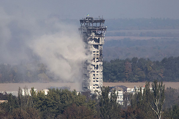 Ополченцы: В аэропорту Донецка ликвидирован первый батальон Нацгвардии