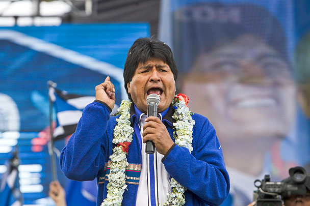 Моралес объявил о победе на выборах в Боливии