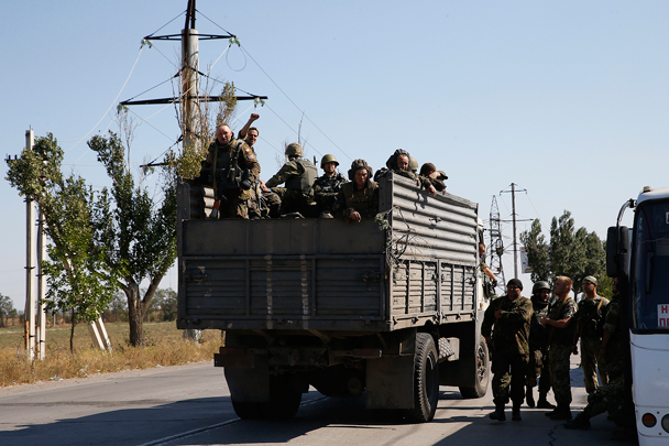 Украинский батальон «Николаев» отправлен в Донбасс
