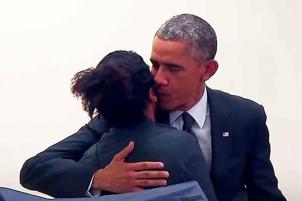 Американец попросил Обаму не трогать его девушку