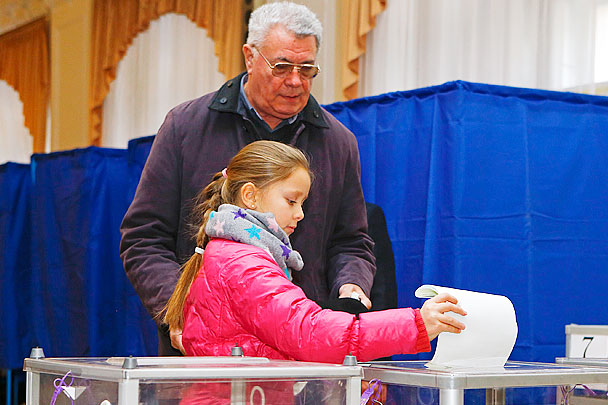 Начались выборы в Верховную раду Украины