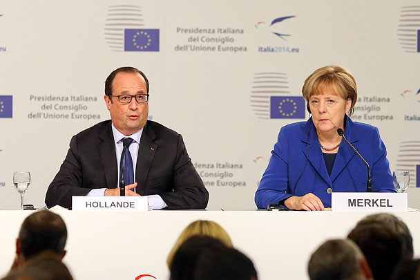 Меркель и Олланд обещали выполнить обязательства по газовым соглашениям