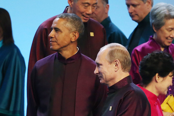 Путин и Обама встретились в Пекине
