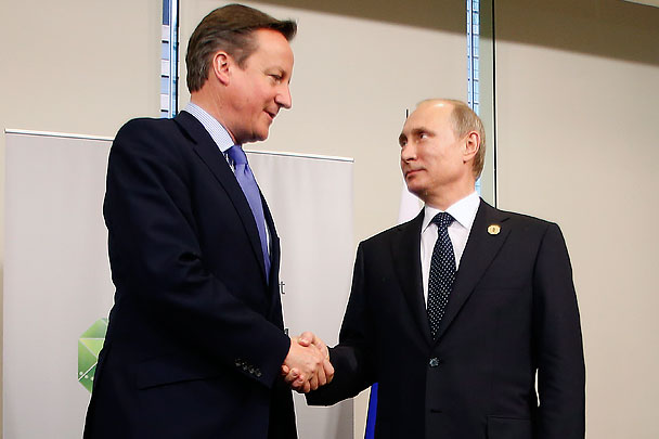Путин и Кэмерон признали необходимость наладить отношения России и Запада