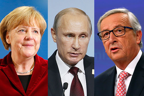 Путин разъяснил Меркель и Юнкеру нюансы подхода России к украинскому вопросу