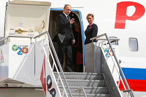 Владимир Путин завершил свое участие в саммите G20 в Австралии