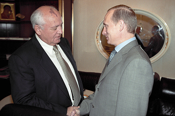Горбачев: Путин сыграл большую роль для стабилизации ситуации после Ельцина