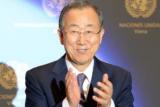 Пан Ги Мун поблагодарил Порошенко за «поиск мирного решения конфликта»