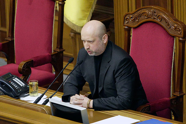 Турчинов внес в Раду законопроект об отмене особого статуса Донбасса