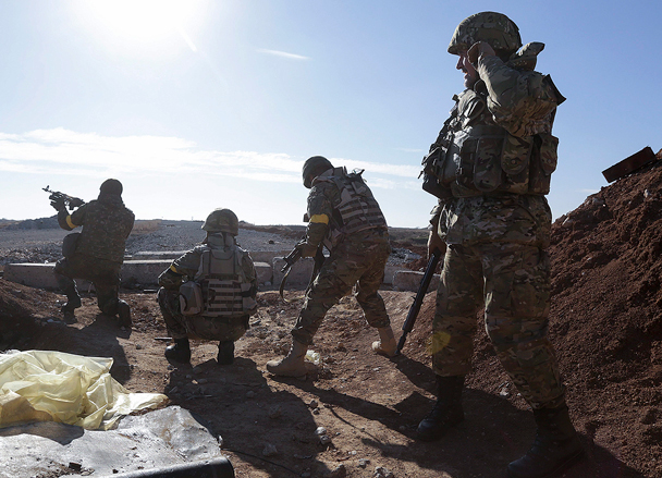 СНБО Украины заявил о планах ротации силовиков в аэропорту Донецка