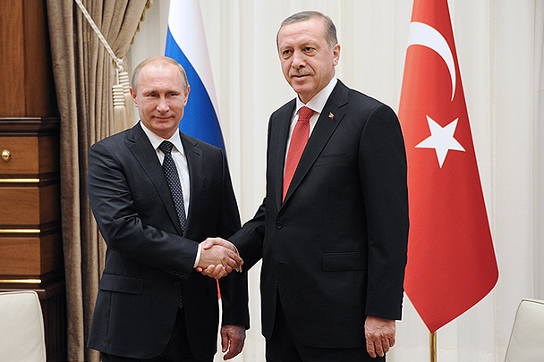 Путин: Россия и Турция договорились о расширении мощностей «Голубого потока»