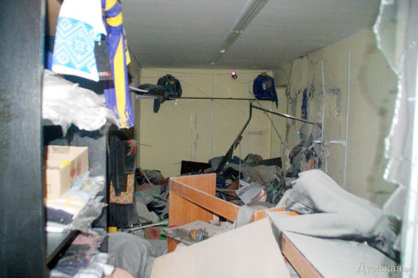 Взрыв в одесском магазине «Патриот» сочли терактом