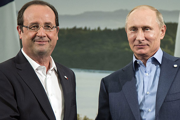 СМИ: Путин и Олланд встретятся во Внуково