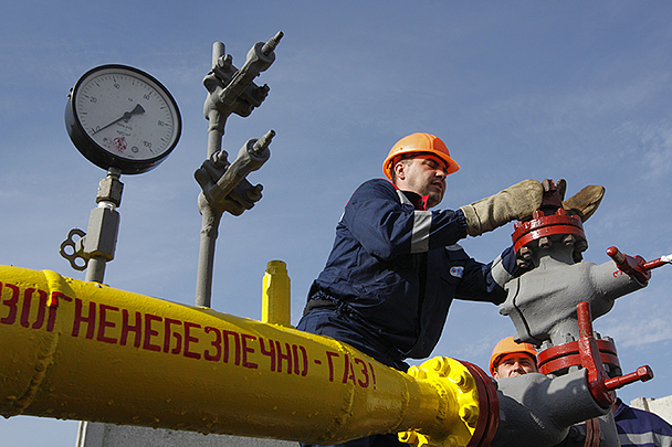 Украина начала получать российский газ
