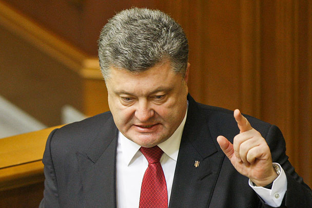 Порошенко: На Украине установилось настоящее перемирие