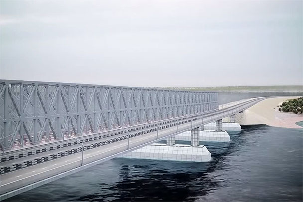 Аксенов: Строительство Керченского моста придется согласовывать с Украиной