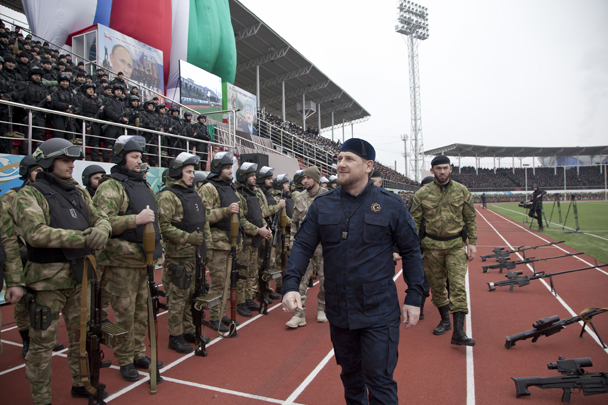 Кадыров собрал для Путина многотысячный чеченский добровольческий «спецотряд»