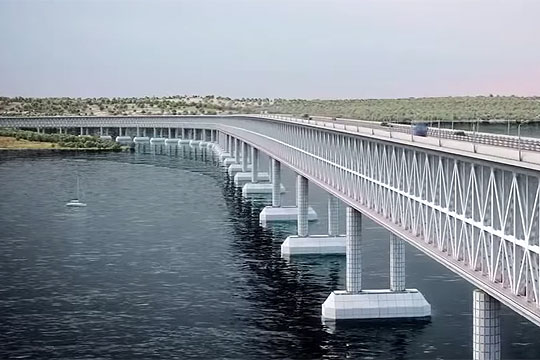 Чалый: Керченский мост могла бы заменить эффективная паромная переправа