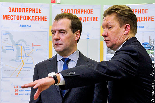 Миллер выразил беспокойство возможным несанкционированным отбором российского газа Украиной