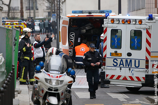 Путин выразил соболезнования родным и близким жертв теракта в Париже