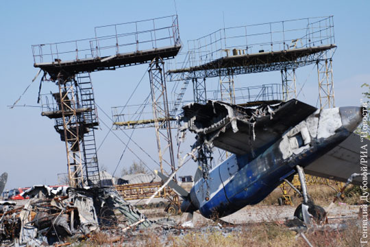 Представители ОБСЕ в последний момент отказались от посещения Донецкого аэропорта 