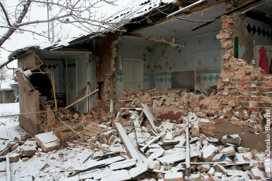 Мэрия Донецка сообщила о разрушениях в городе в результате обстрела силовиками