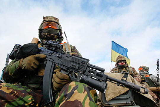 Украинские силовики получили приказ открыть массированный огонь по позициям ополченцев