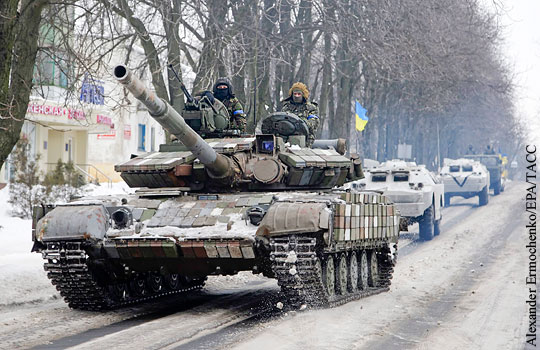 Власти Украины предложили прекратить огонь с 19 января