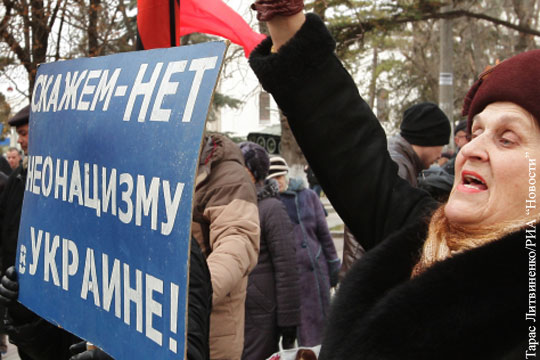 В Одессе прошел митинг против войны в Донбассе