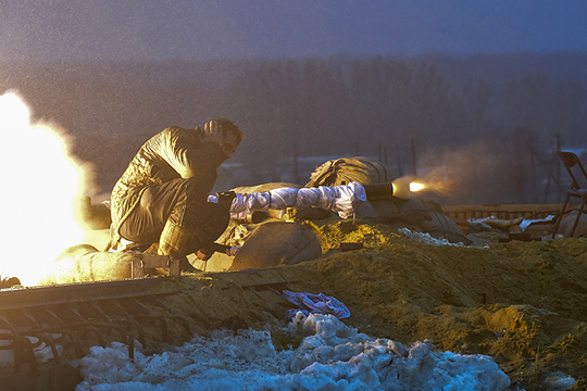 В поселке Пески под Донецком завязался бой между ополчением и силовиками