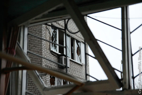 На севере Донецка раздались сильные взрывы
